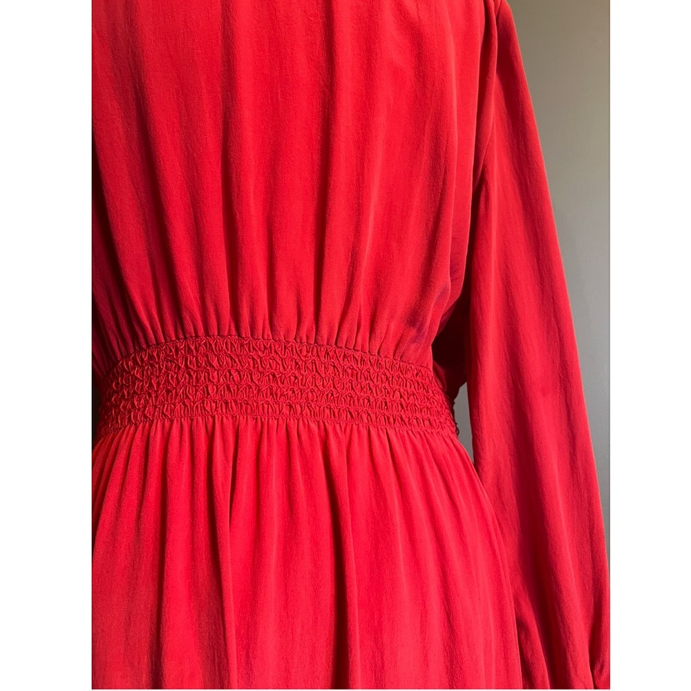 Vanessa Bruno Athé Vibrant Red Silk Dress.
Size 40 Fr, 8 US EUC - Picture 13 of 14